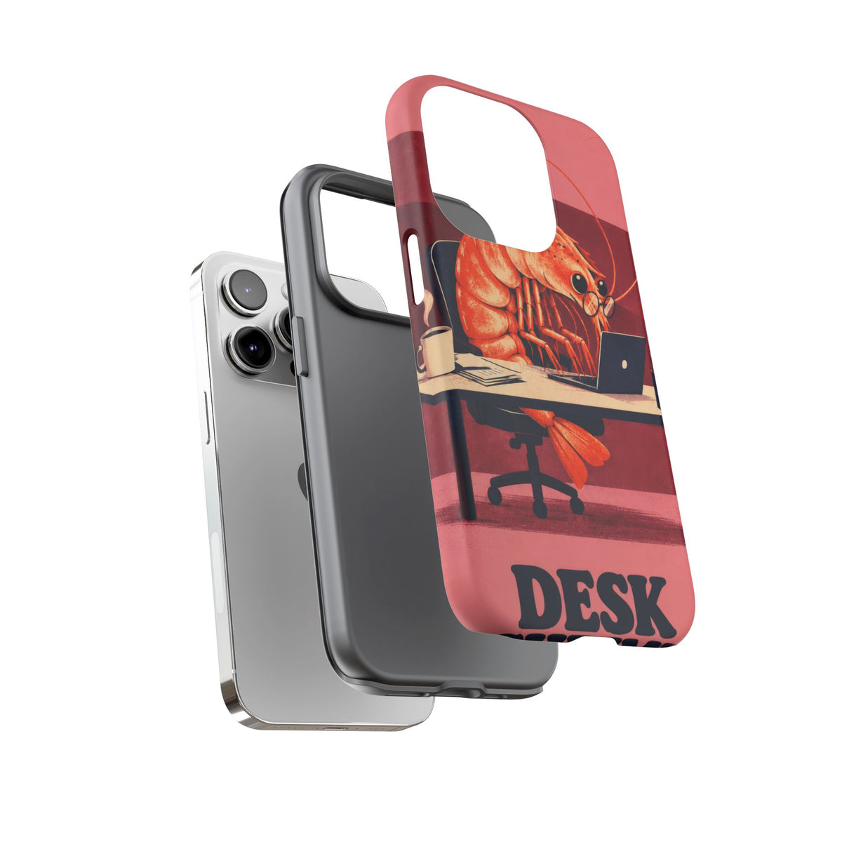 Desk Shrimp iPhone Tough Case