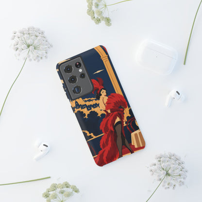 Moulin Rouge Dancer — Velvet Encore Samsung Galaxy Tough Case | cabaret dancer