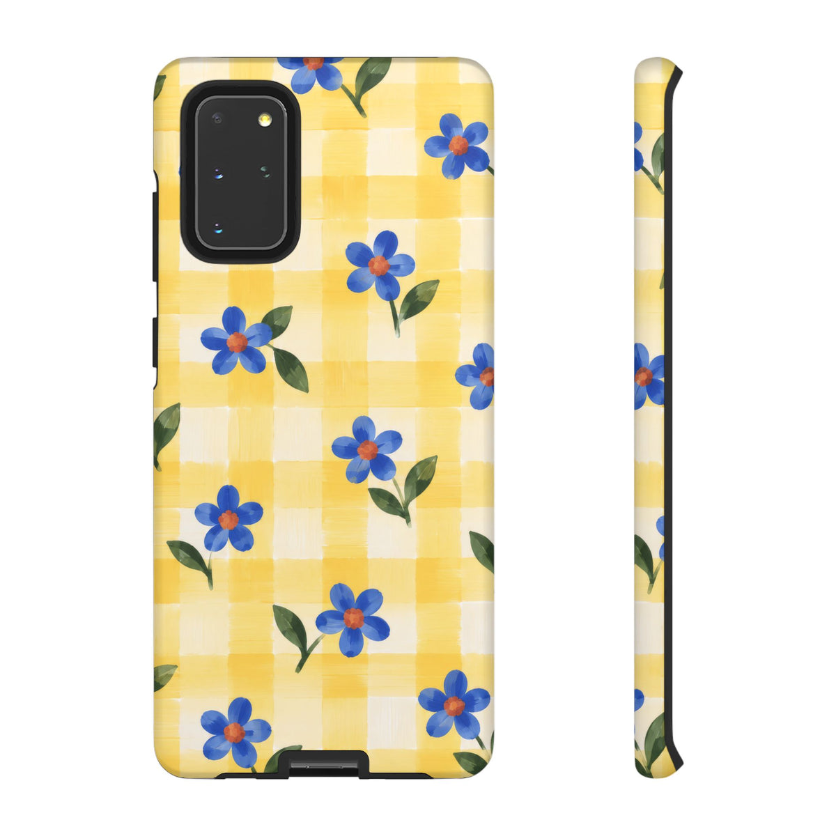 Buttercup Picnic Samsung Galaxy Tough Case | yellow gingham