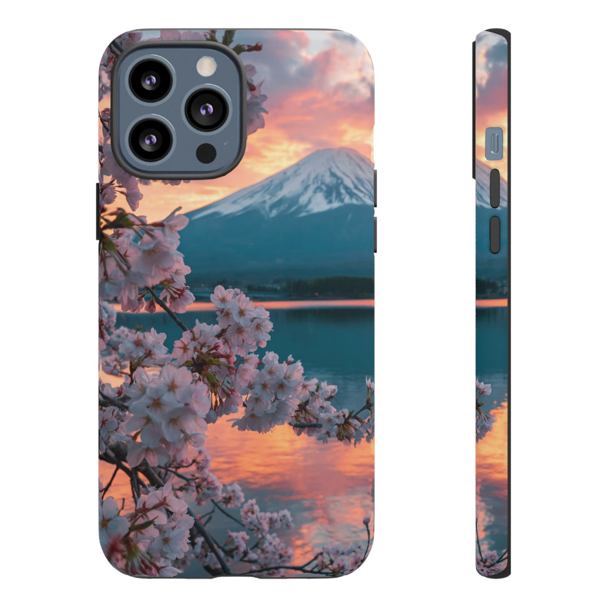 Fuji Petal Reflection iPhone Tough Phone Case