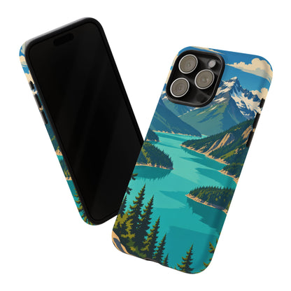 Cascades — Diablo Blue iPhone Tough Case