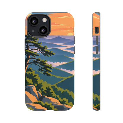 Shenandoah — Blue Hour Ridges iPhone Tough Case