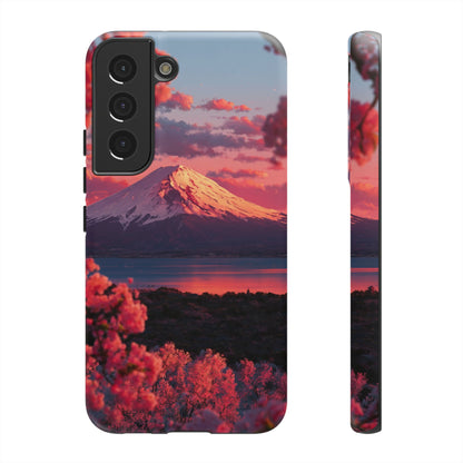 Fuji Rose Horizon Samsung Galaxy Tough Phone Case