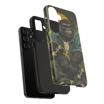 Concrete Jungle Samsung Galaxy Tough Case | Skater Gorilla Illustration