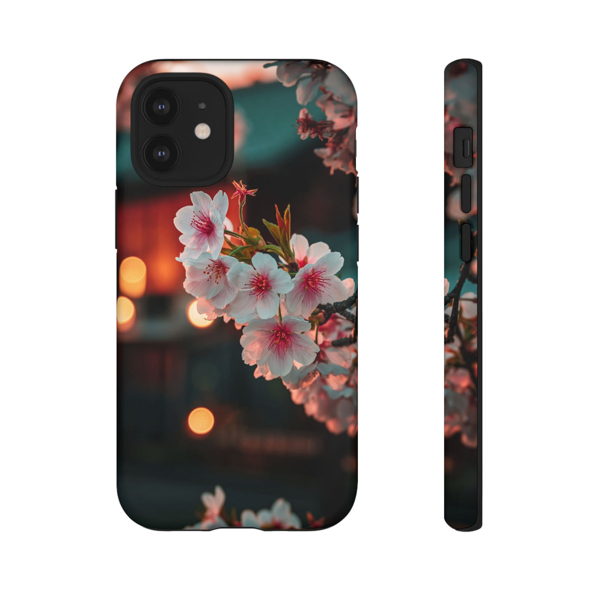 Kyoto Blossom Lanterns iPhone Tough Phone Case