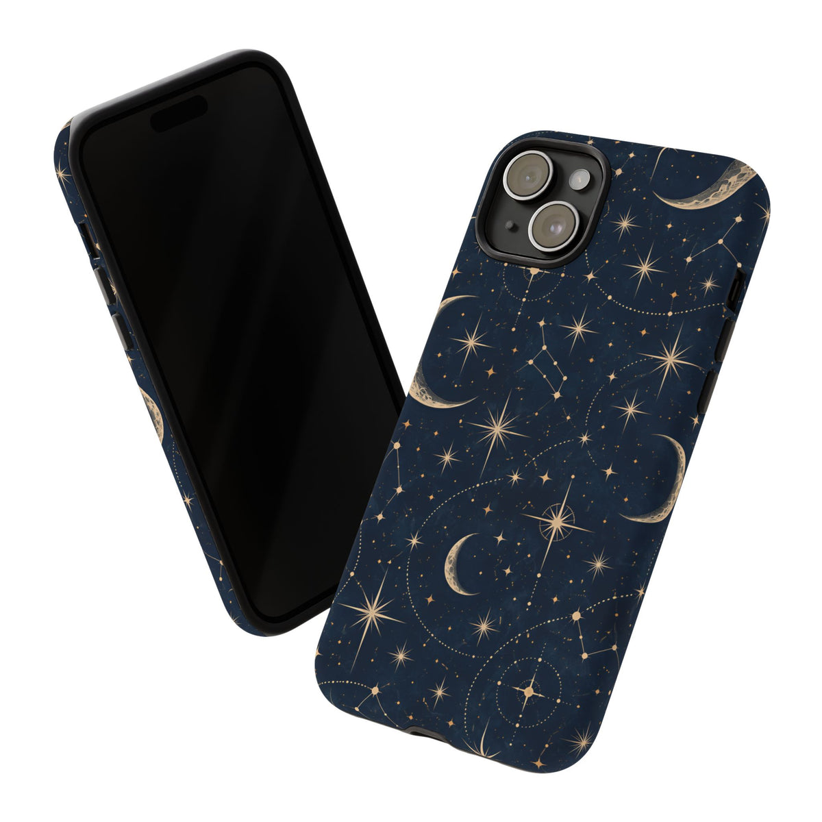 Celestial Moon iPhone Tough Case | Nocturne Atlas