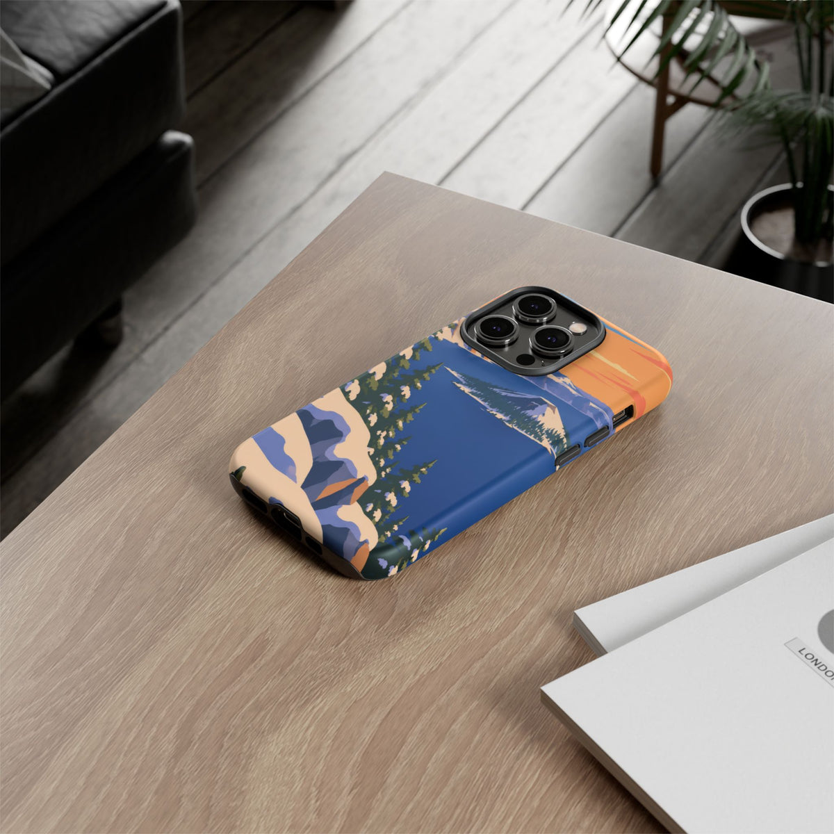 Crater Lake — Winter Caldera iPhone Tough Case