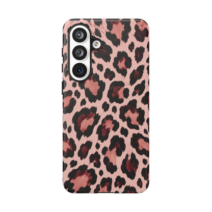 Wild Burgundy Samsung Galaxy Tough Case | leopard print