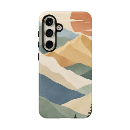 Sage Summit Samsung Galaxy Tough Case | abstract mountains