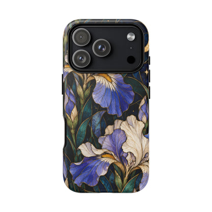 Celestial Iris iPhone Tough Case | iris flowers
