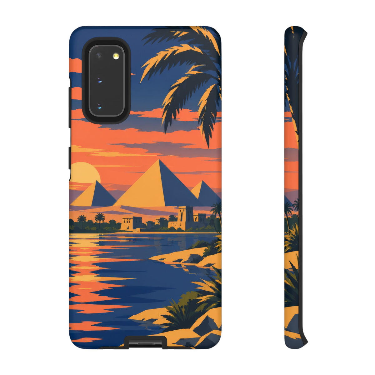 The Pyramids — Nile Dusk Samsung Galaxy Tough Case