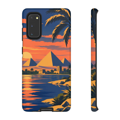 The Pyramids — Nile Dusk Samsung Galaxy Tough Case