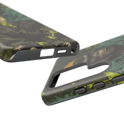 Concrete Jungle Samsung Galaxy Tough Case | Skater Gorilla Illustration