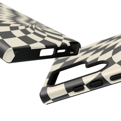 Twist Theory Samsung Galaxy Tough Case | Optical Checkerboard
