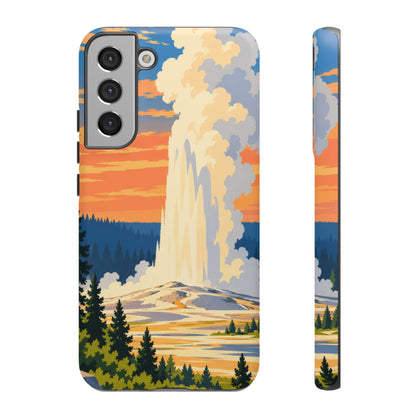 Yellowstone — Geyser Dawn Samsung Galaxy Tough Case