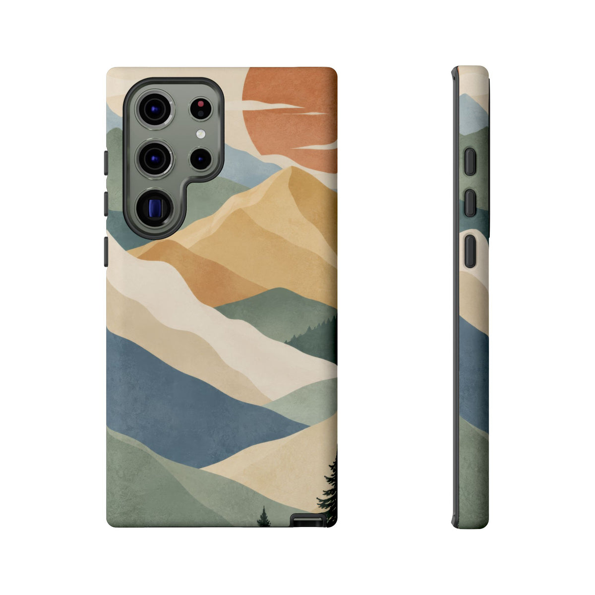 Sage Summit Samsung Galaxy Tough Case | abstract mountains