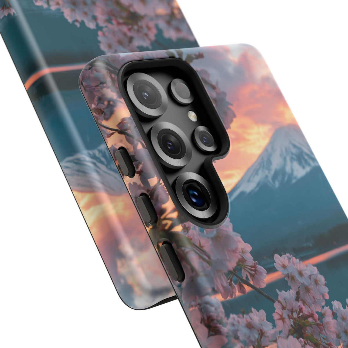 Fuji Petal Reflection Samsung Galaxy Tough Phone Case