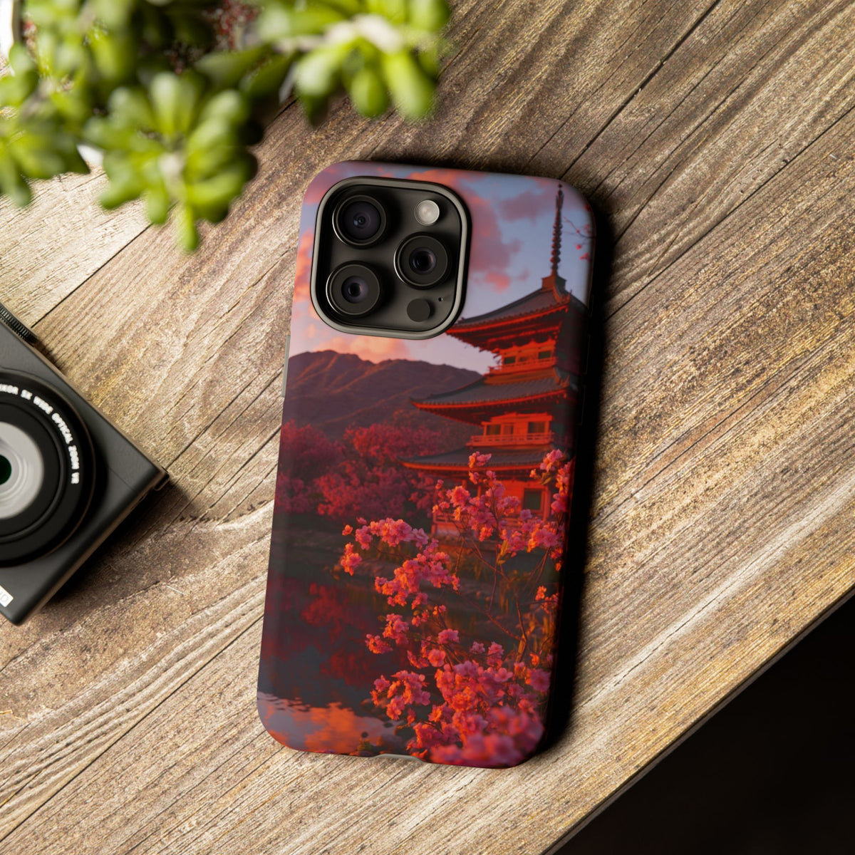 Pagoda Afterglow iPhone Tough Phone Case