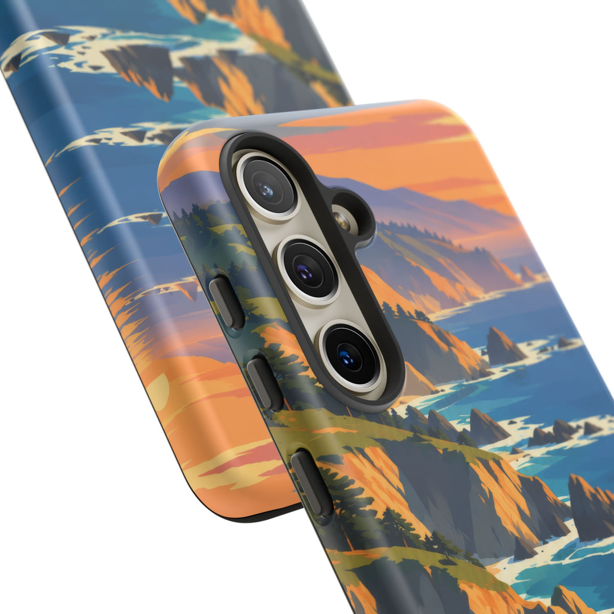 Big Sur — Cypress Coast Samsung Galaxy Tough Case