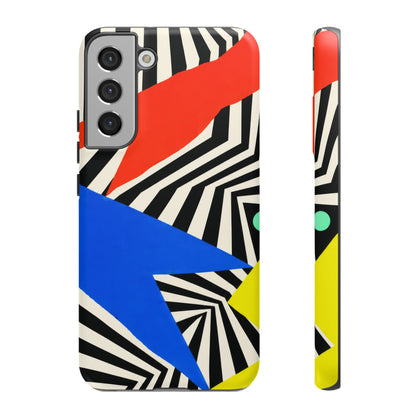 Broken Signal Samsung Galaxy Tough Case | Optical Stripe Art