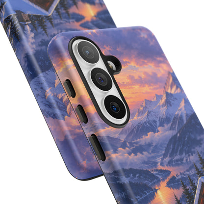Alpine Hearth Samsung Galaxy Tough Case | winter cabin