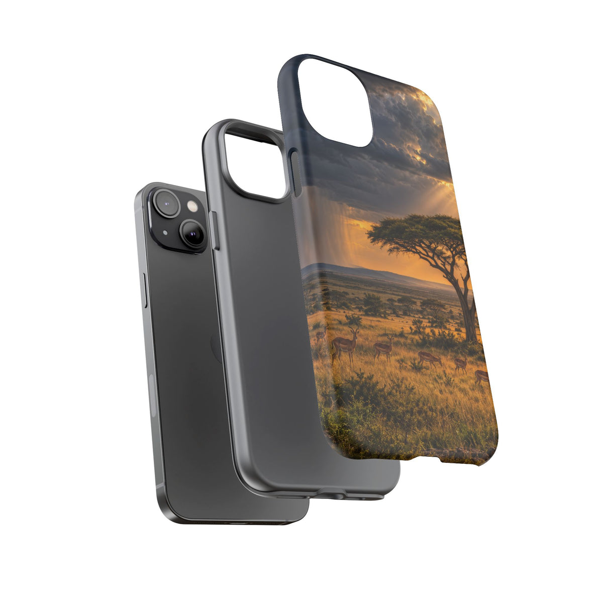 Stormlight on the Mara iPhone Tough Case | african storm