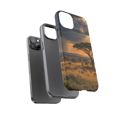 Stormlight on the Mara iPhone Tough Case | african storm
