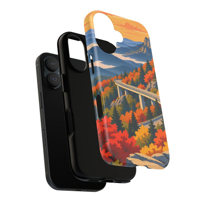 Blue Ridge Parkway — Viaduct Morning iPhone Tough Case