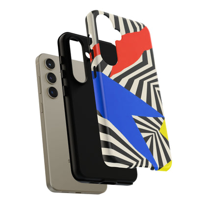 Broken Signal Samsung Galaxy Tough Case | Optical Stripe Art