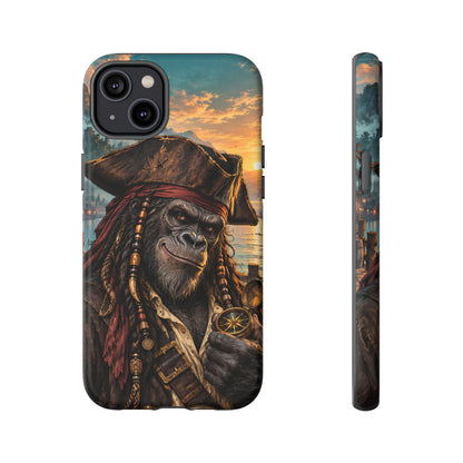 Pirate Gorilla iPhone Tough Case | Captain Silverback