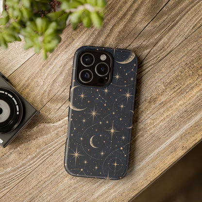 Celestial Moon iPhone Tough Case | Nocturne Atlas