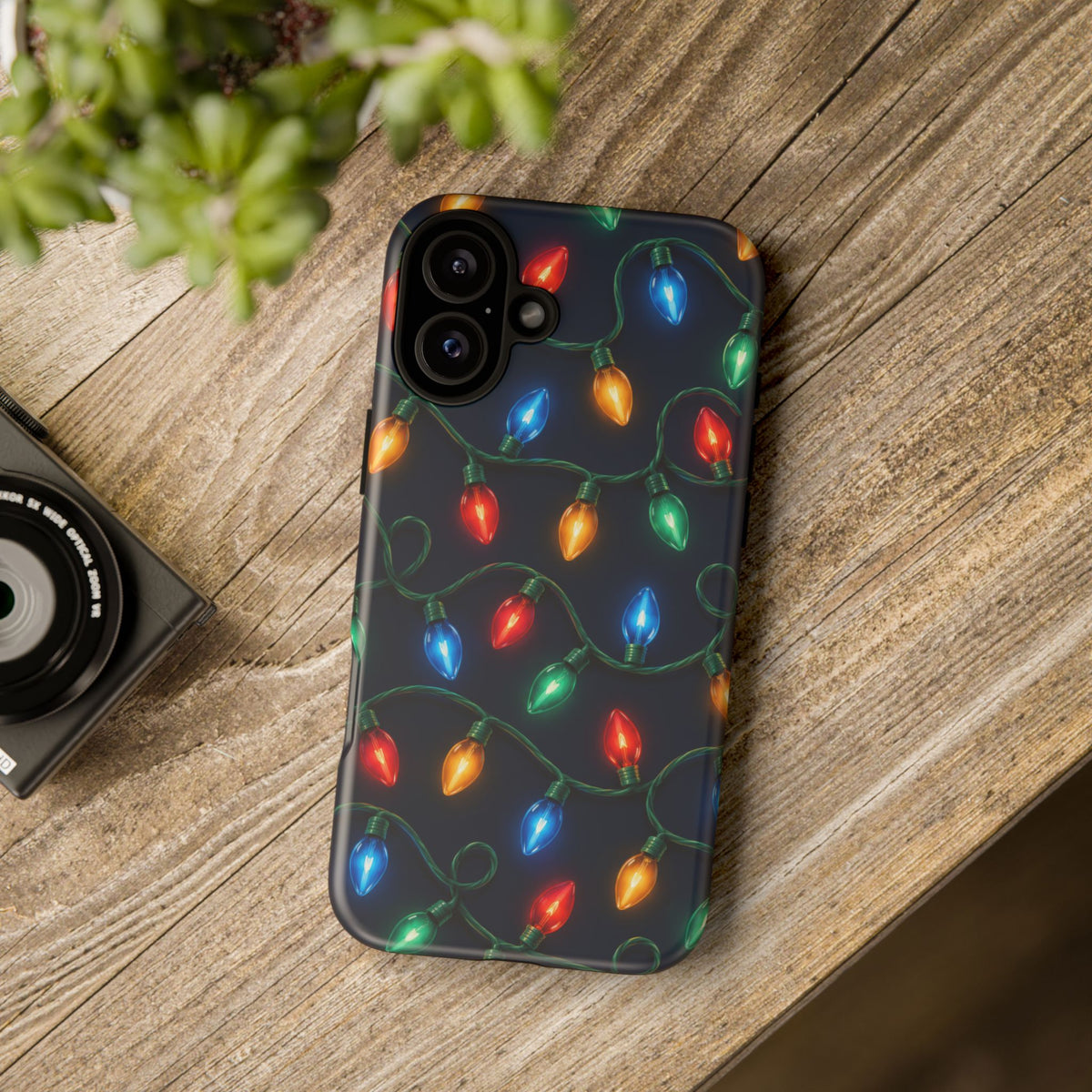 Twinkle After Dark iPhone Tough Case | christmas lights