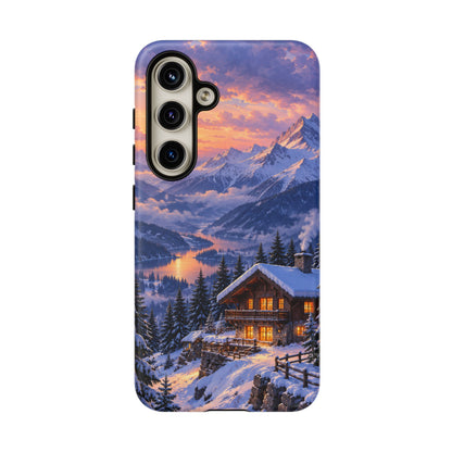 Alpine Hearth Samsung Galaxy Tough Case | winter cabin