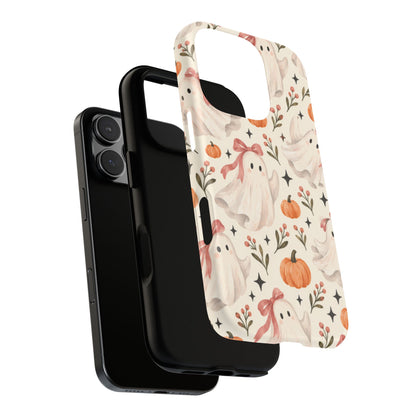 Blush Boo Social iPhone Tough Case | cute ghost