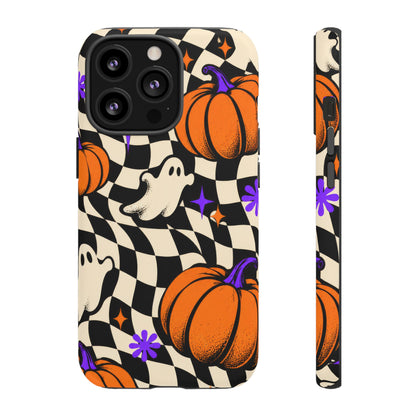 Spectral Groove iPhone Tough Case | retro halloween