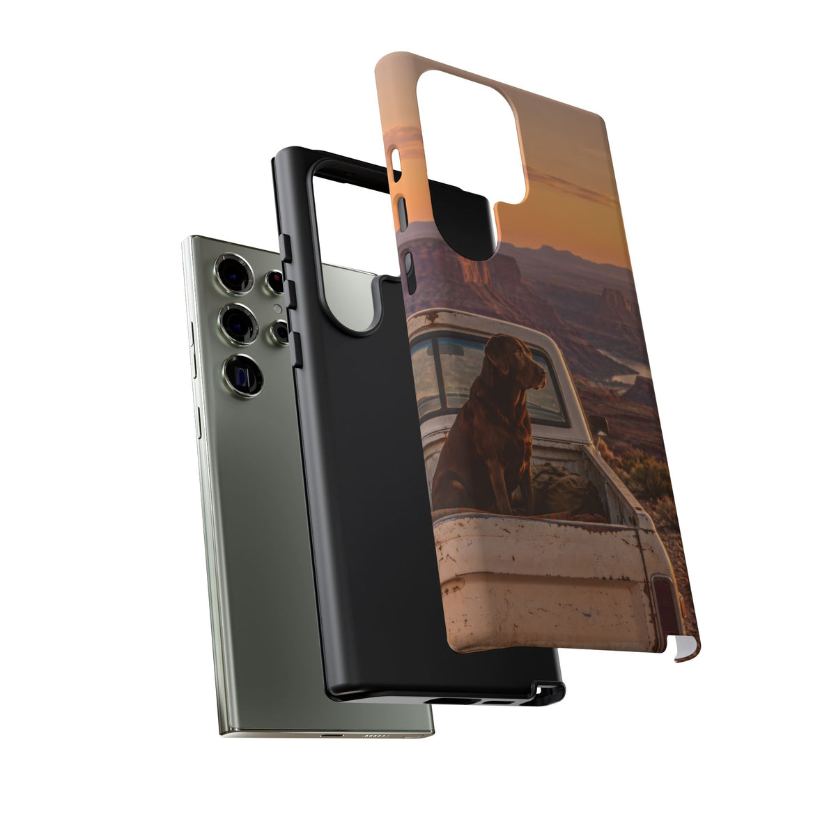 Desert Tailgate Companion Samsung Galaxy Tough Case | labrador