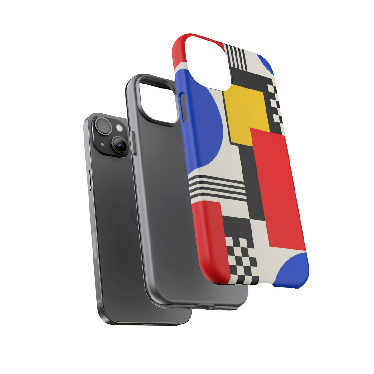 Primary Frequency iPhone Tough Case | Primary Color Geometry
