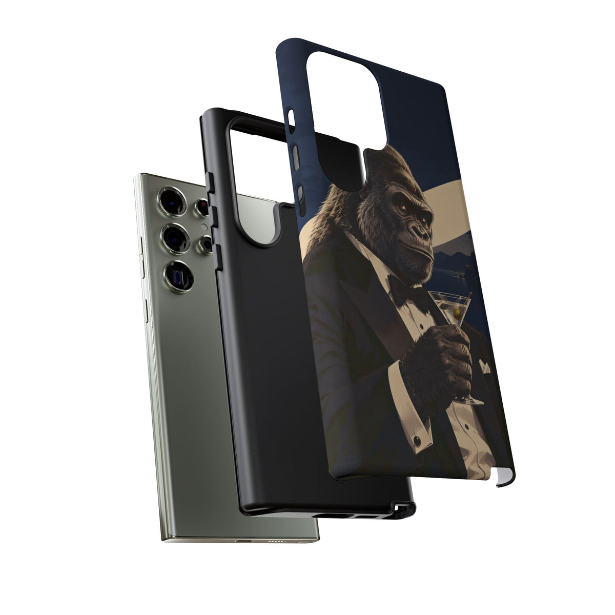 Tuxedo Gorilla Samsung Galaxy Tough Case | License to Peel