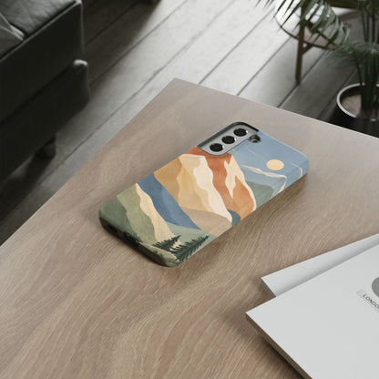 Sandstone Horizon Samsung Galaxy Tough Case | sandstone mountains