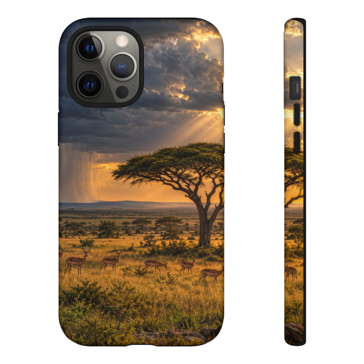 Stormlight on the Mara iPhone Tough Case | african storm
