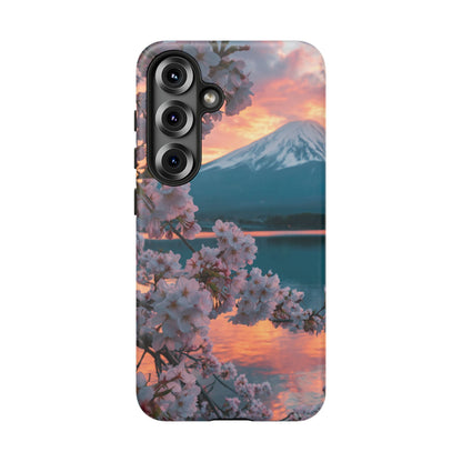 Fuji Petal Reflection Samsung Galaxy Tough Phone Case