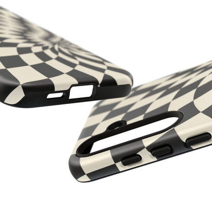 Twist Theory Samsung Galaxy Tough Case | Optical Checkerboard