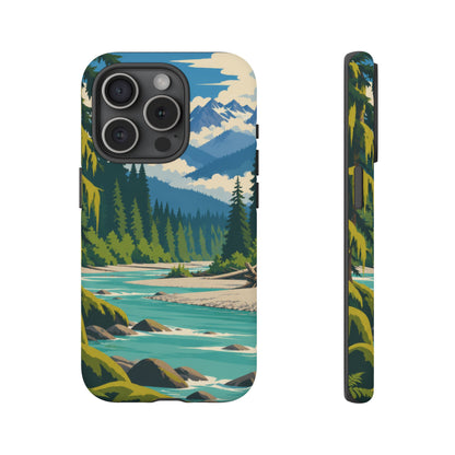 Hoh Rain Forest — Rivergreen iPhone Tough Case