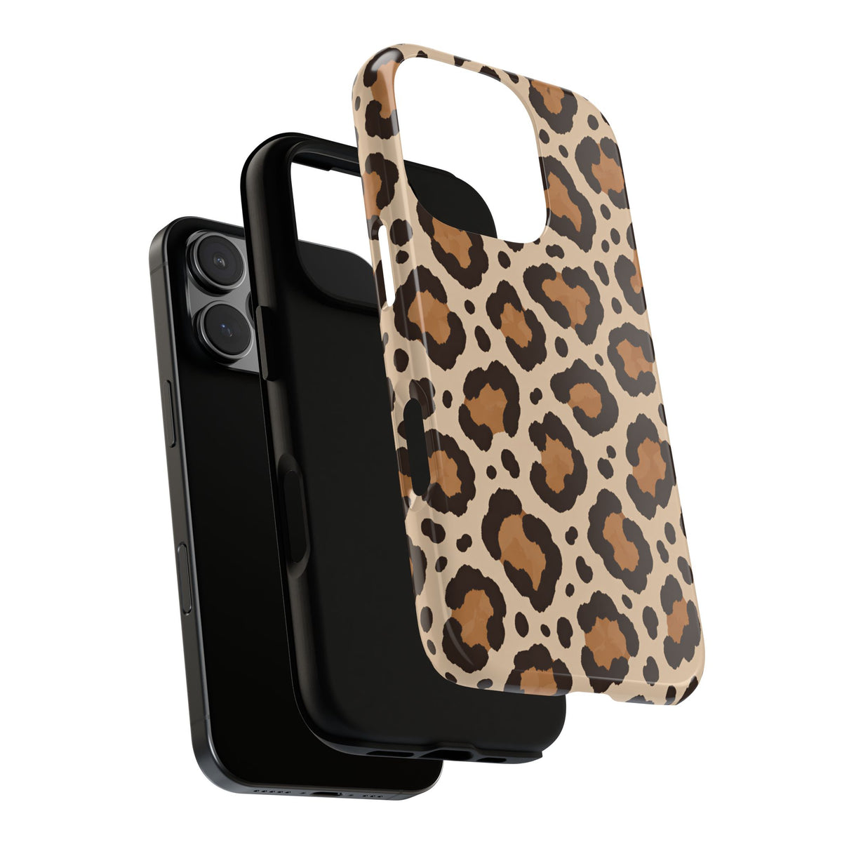 Leopard Print iPhone Tough Case | Cocoa Wildcat
