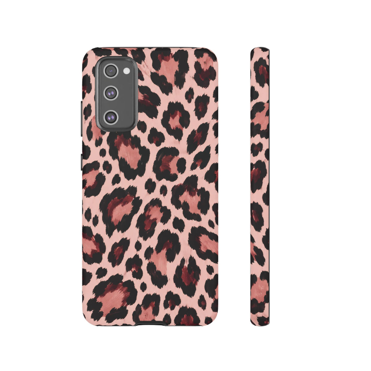 Wild Burgundy Samsung Galaxy Tough Case | leopard print