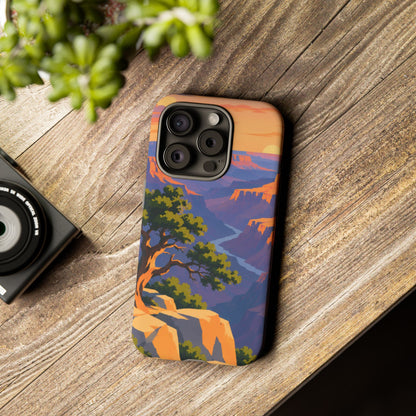 Grand Canyon — Blue Canyon Dawn iPhone Tough Case