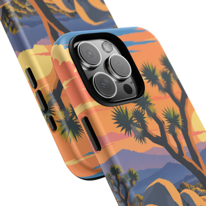 Joshua Tree — Desert Silhouettes iPhone Tough Case