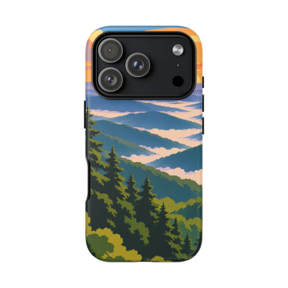 Great Smoky Mountains — Morning Veils iPhone Tough Case