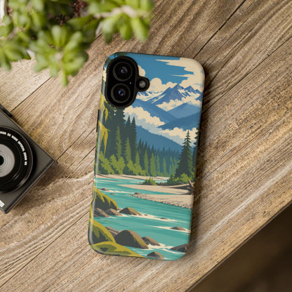 Hoh Rain Forest — Rivergreen iPhone Tough Case