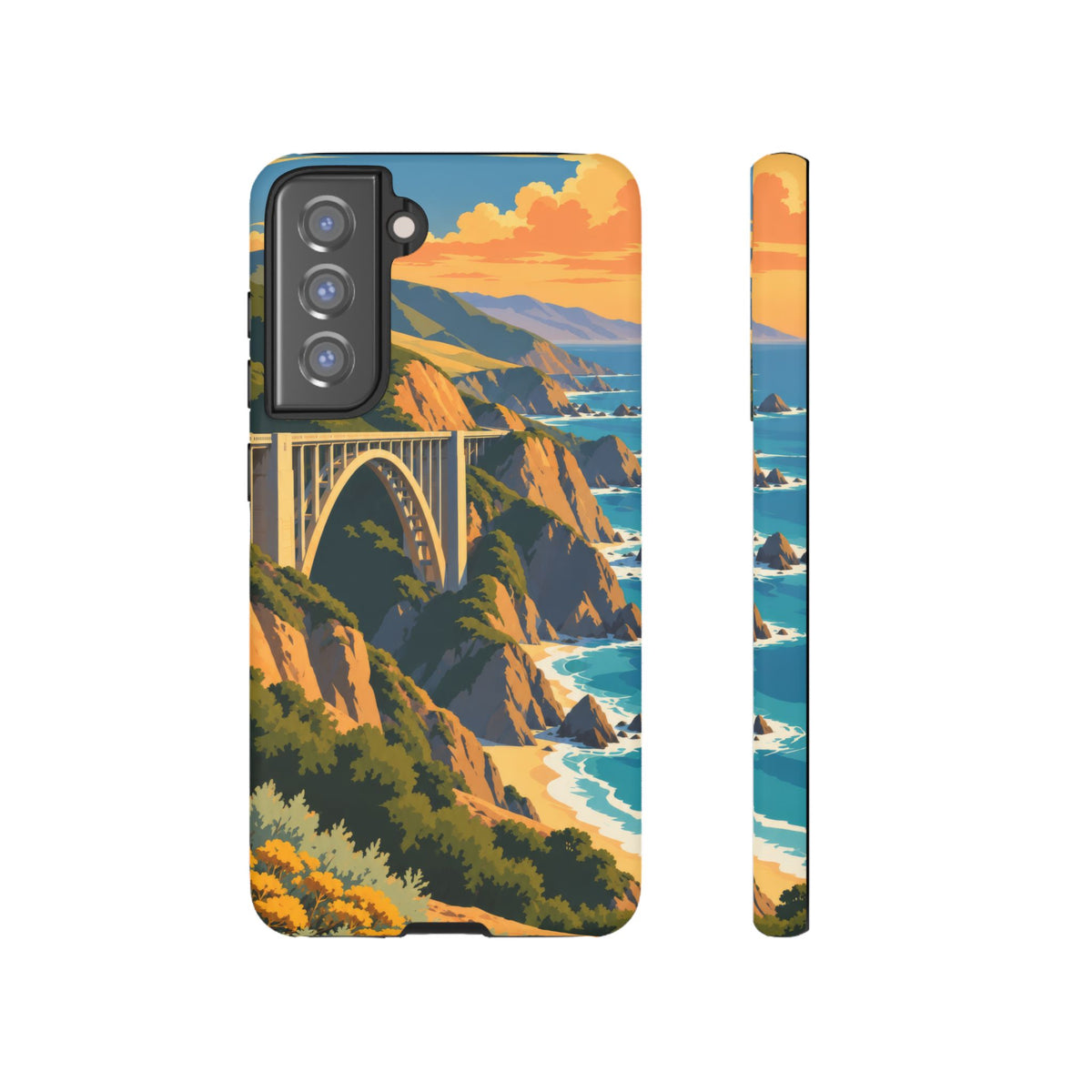 Big Sur — Coastal Arc Samsung Galaxy Tough Case
